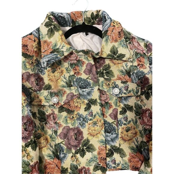 Floral Jacket Good Condition size Small - Picture 3 of 5